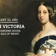 Queen Victoria of the United Kingdom Dies at Osborne House