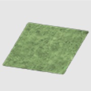 Green Shaggy Rug