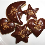 Vegan Hazelnut Cookies Filled With Nougat and Marzipan