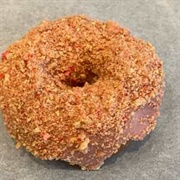 Donut Bar + Coffee Strawberry Shortcake Donut