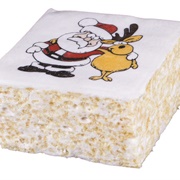 The Crispery Christmas Santa Reindeer Crispy Cake