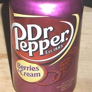 Dr Pepper Berries & Cream