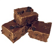 Chocolate Raisin Fudge