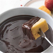 Dark Chocolate Fondue