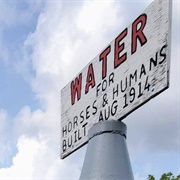 Horse and Human Drinking Fountain