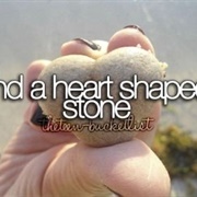 Find a Heart Shaped Stone