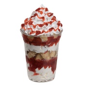 Carvel Strawberry Shortcake Sundae