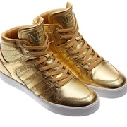 Gold Shoes