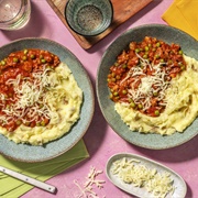 Spicy Tomato Pork Ragu With Peas