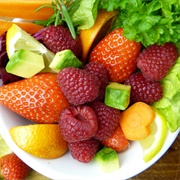 Strawberrry Raspberry &amp; Vegetable Salad
