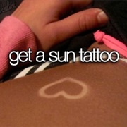 Get a Sun Tattoo
