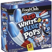Food Club Red White & Blue Pops