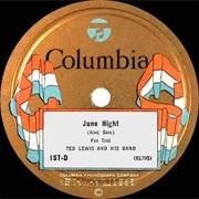 June Night - Ted Lewis & His Orchestra