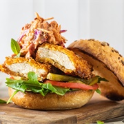 Corn Flake Chicken Burger