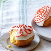 12 Iced Doughnuts--Two Types