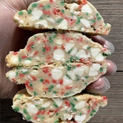 Halfsies Cookie Co Santas Pick Cookie