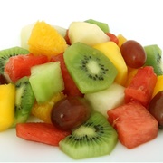 Melon Kiwi Pineapple & Grape Salad