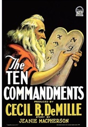 The Ten Commandments (1923)