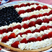 Patriotic Berry Pizza
