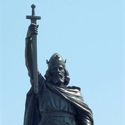 Alfred the Great Statue, Winchester