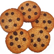 Vegan Almond Lemon Chocolate Drop Cookies