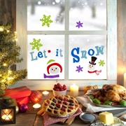 Christmas Window Clings