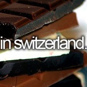 Try Chocolate in Switzerland