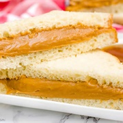 Peanut Butter and Maple Syrup Sandwich