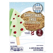 Sundae Shoppe Christmas Tree Ice Cream Pops