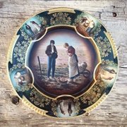 Antique Decorative Porcelain Plate