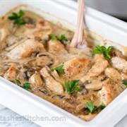 Chicken Mushroom Hotdish