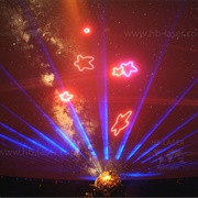 Planetarium Hamburg Laser Show, Germany