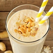 Banana Cornflake Honey Milkshake