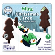 Sundae Shoppe Mint Christmas Tree Ice Cream Bars