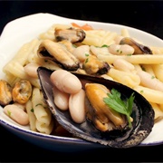 Pasta E Fagioli Con Cozze