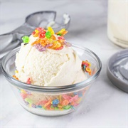 Fruity Pebbles Ice Cream
