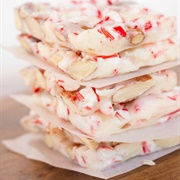 Candy Cane Almond Bark