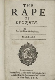 The Rape of Lucrece (William Shakespeare)