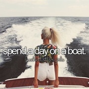 Spend a Day on a Boat