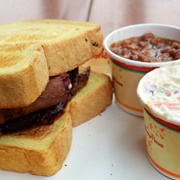 Barbecued Beef Brisket Sandwich