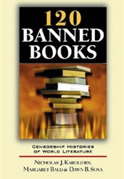 120 Banned Books: Censorship Histories of World Literature (Nicholas J Karolides)