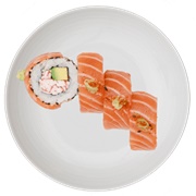 Salmon Dragon Roll