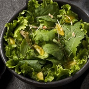 Spinach Lettuce and Lemon Salad