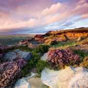 Watch the Sunset From Ilkley Moor