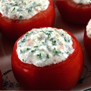 Tomatoes With Herb Quark
