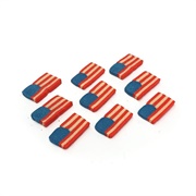 Freed's Bakery Red White and Blue Shortbread Cookie