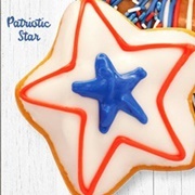 Krispy Kreme Patriotic Star Donut
