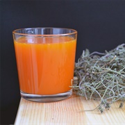 Sea Buckthorn Juice With Thyme