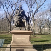 Robert Burns Statue, Central Park