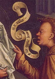 Saint Anne and Angel (Detail) - B- Strigel (1506)